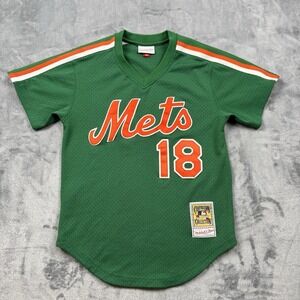 Mitchell & Ness Darryl Strawberry New York Mets 1988 St. Pats BP Jersey Youth S
